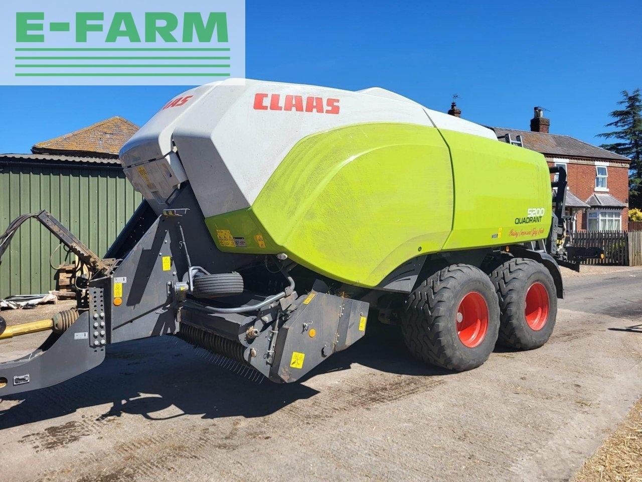 Hochdruckpresse of the type CLAAS QUADRANT 5200 RF TA, Gebrauchtmaschine in RETFORD (Picture 2)