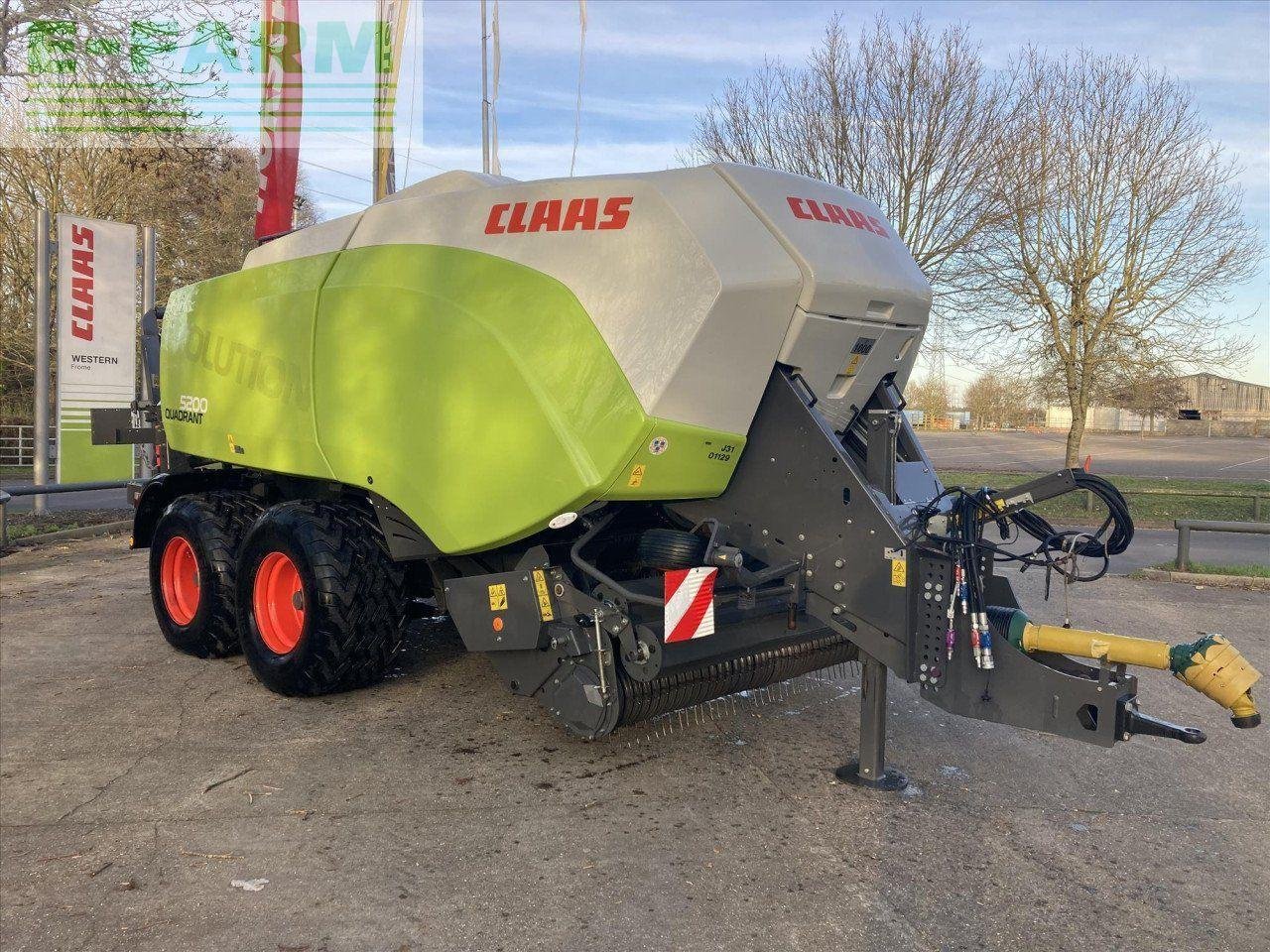 Hochdruckpresse от тип CLAAS QUADRANT 5200 RF TANDEM, Gebrauchtmaschine в PUDDLETOWN, DORCHESTER (Снимка 4)