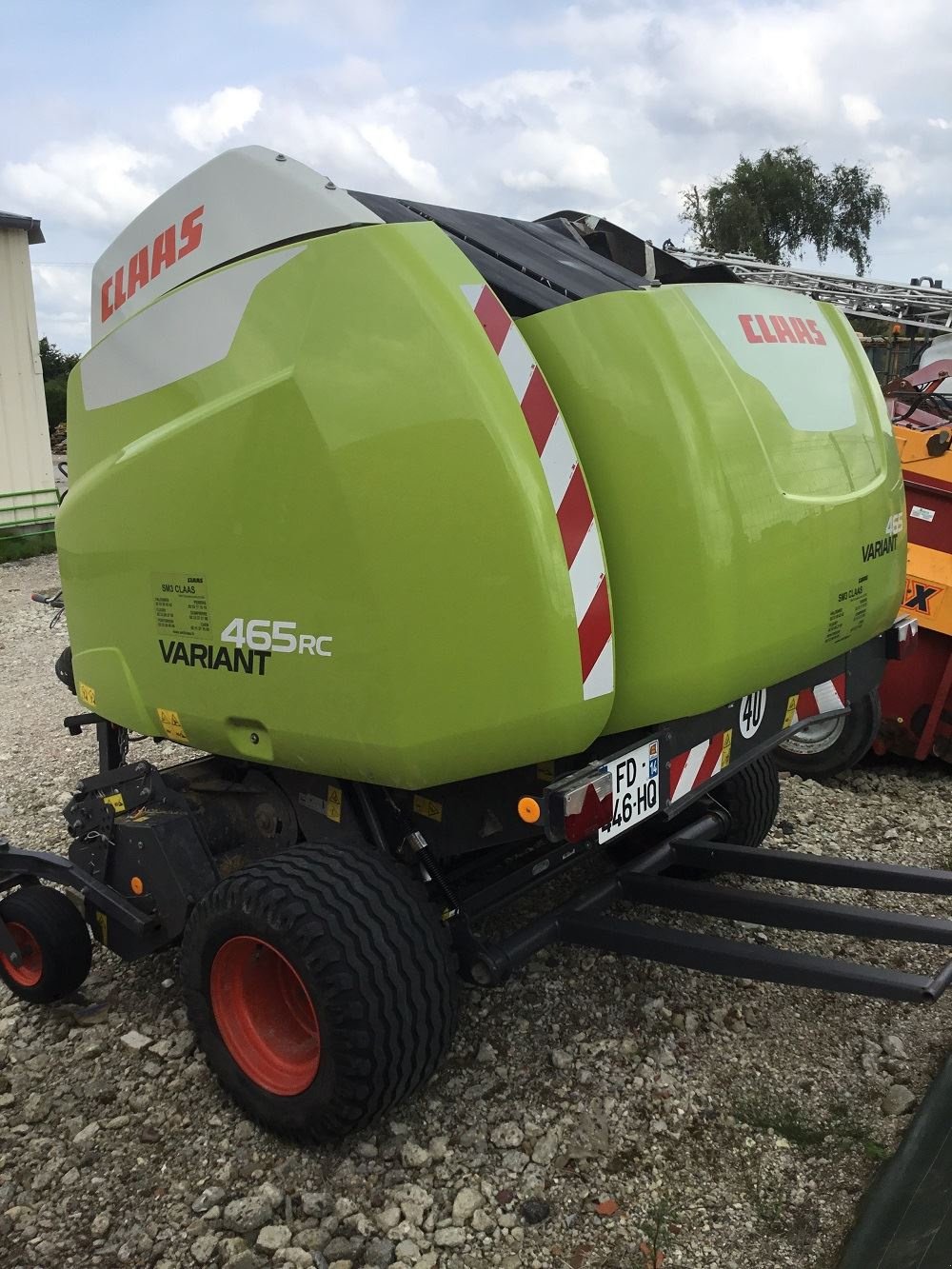 Hochdruckpresse del tipo CLAAS RC465PRO, Gebrauchtmaschine en les hayons (Imagen 1)