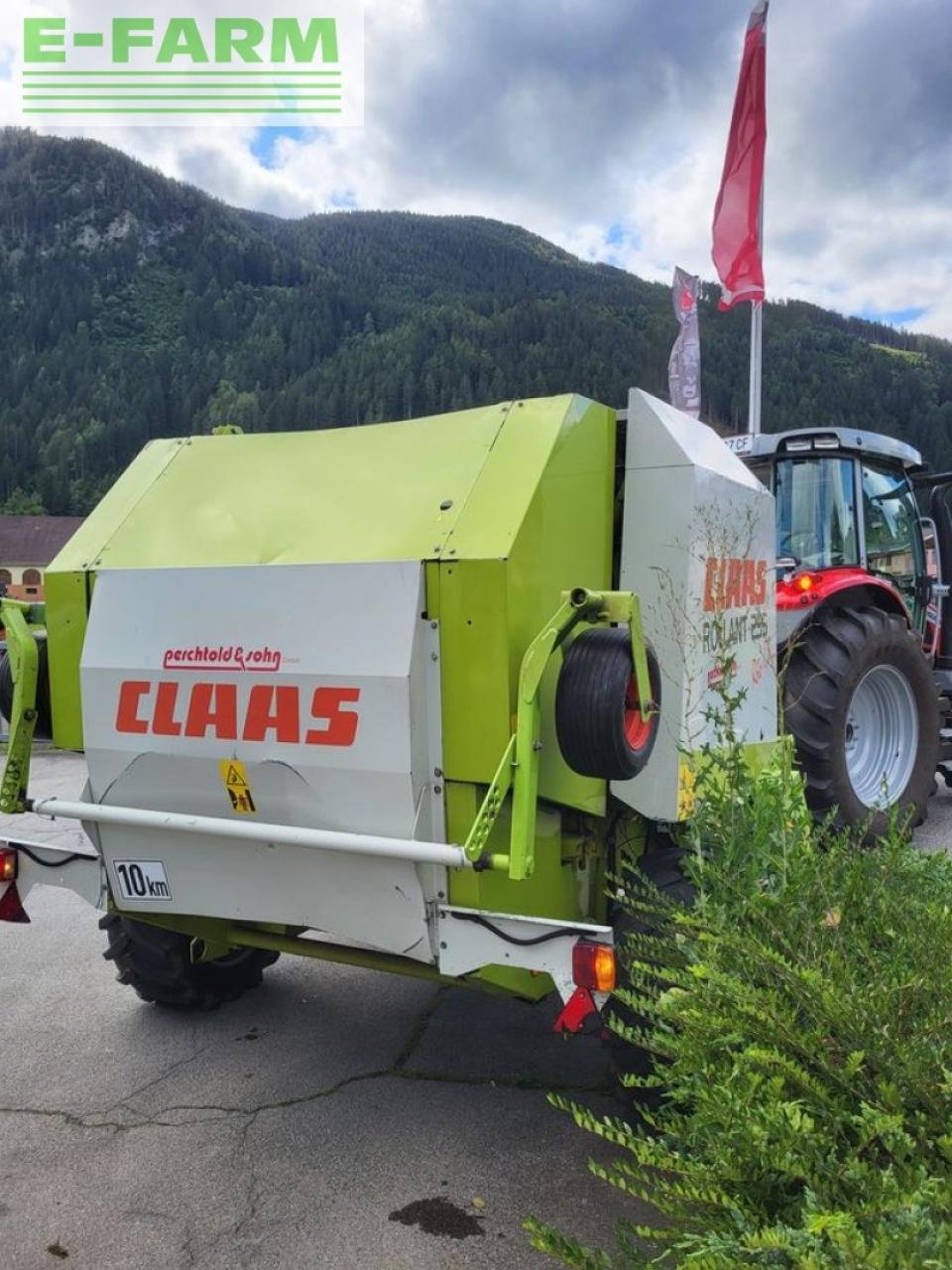 Hochdruckpresse des Typs CLAAS rolant 255 roto cut, Gebrauchtmaschine in NIEDERWÖLZ (Bild 4)