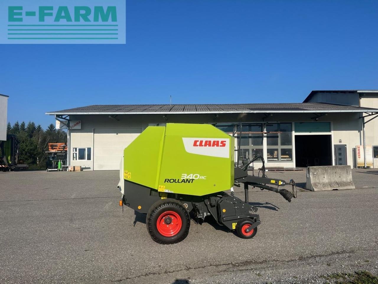 Hochdruckpresse van het type CLAAS rollant 340 rc, Gebrauchtmaschine in MÜHLEN (Foto 1)