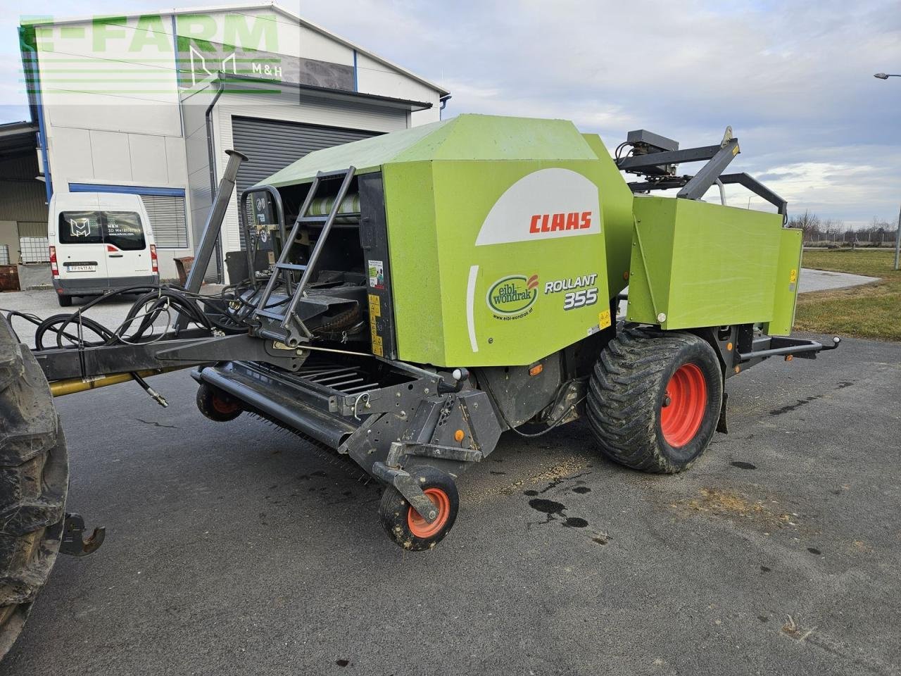 Hochdruckpresse del tipo CLAAS rollant 355 rc uniwrap, Gebrauchtmaschine en ILZ (Imagen 1)