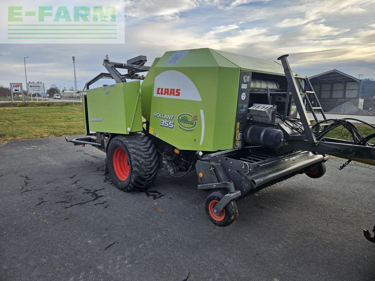 Hochdruckpresse del tipo CLAAS rollant 355 rc uniwrap, Gebrauchtmaschine en ILZ (Imagen 2)