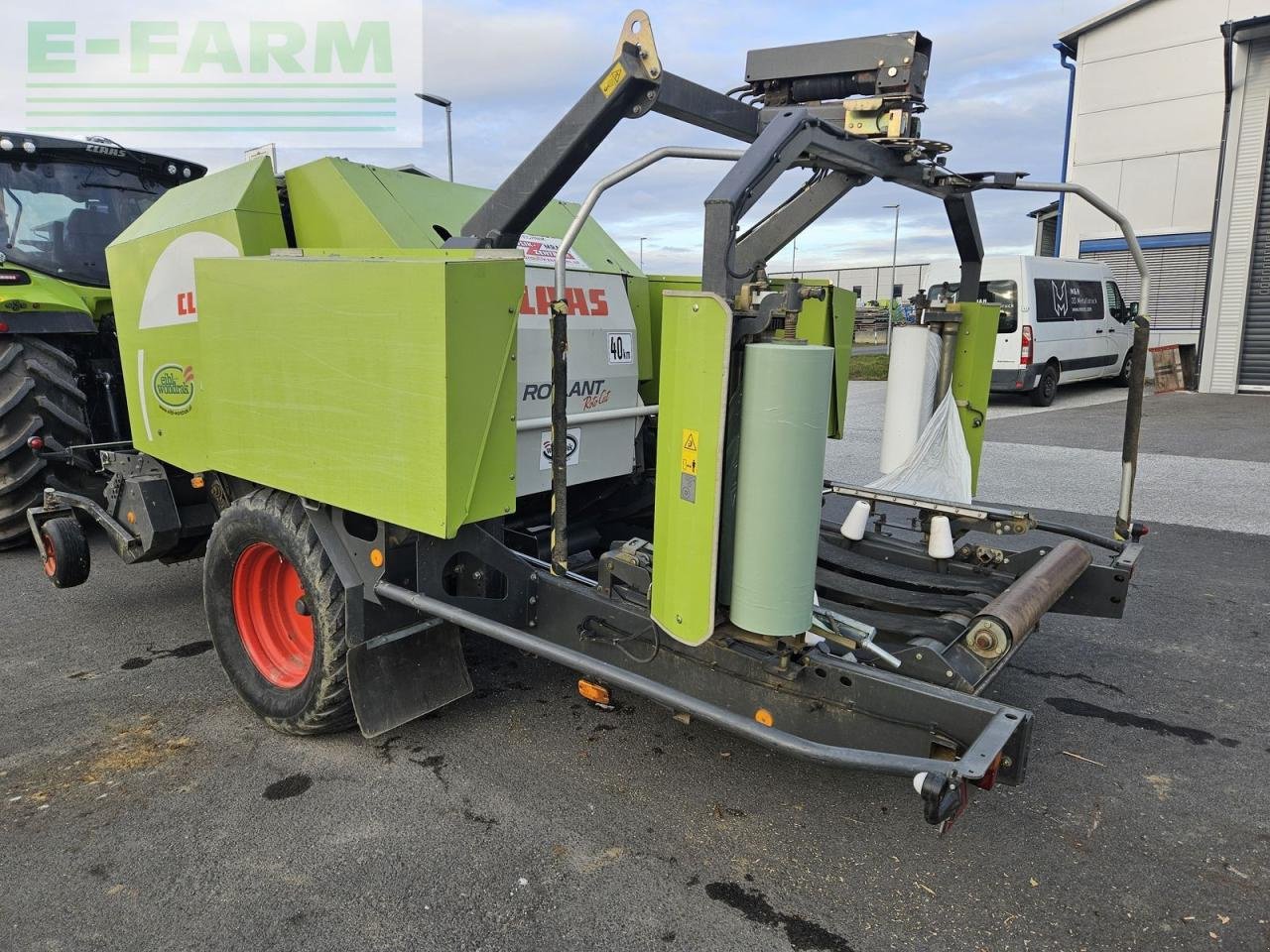 Hochdruckpresse del tipo CLAAS rollant 355 rc uniwrap, Gebrauchtmaschine en ILZ (Imagen 4)