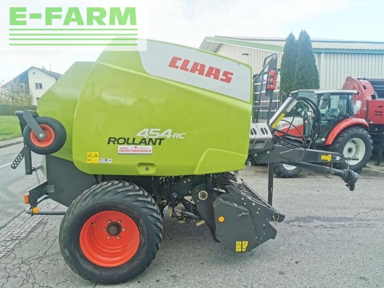 Hochdruckpresse типа CLAAS rollant 454 rc rundballenpresse, Gebrauchtmaschine в SANKT MARIENKIRCHEN BEI SCHÄRDING (Фотография 3)