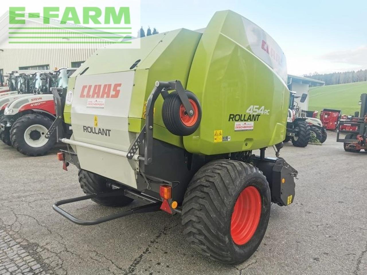 Hochdruckpresse типа CLAAS rollant 454 rc rundballenpresse, Gebrauchtmaschine в SANKT MARIENKIRCHEN BEI SCHÄRDING (Фотография 4)