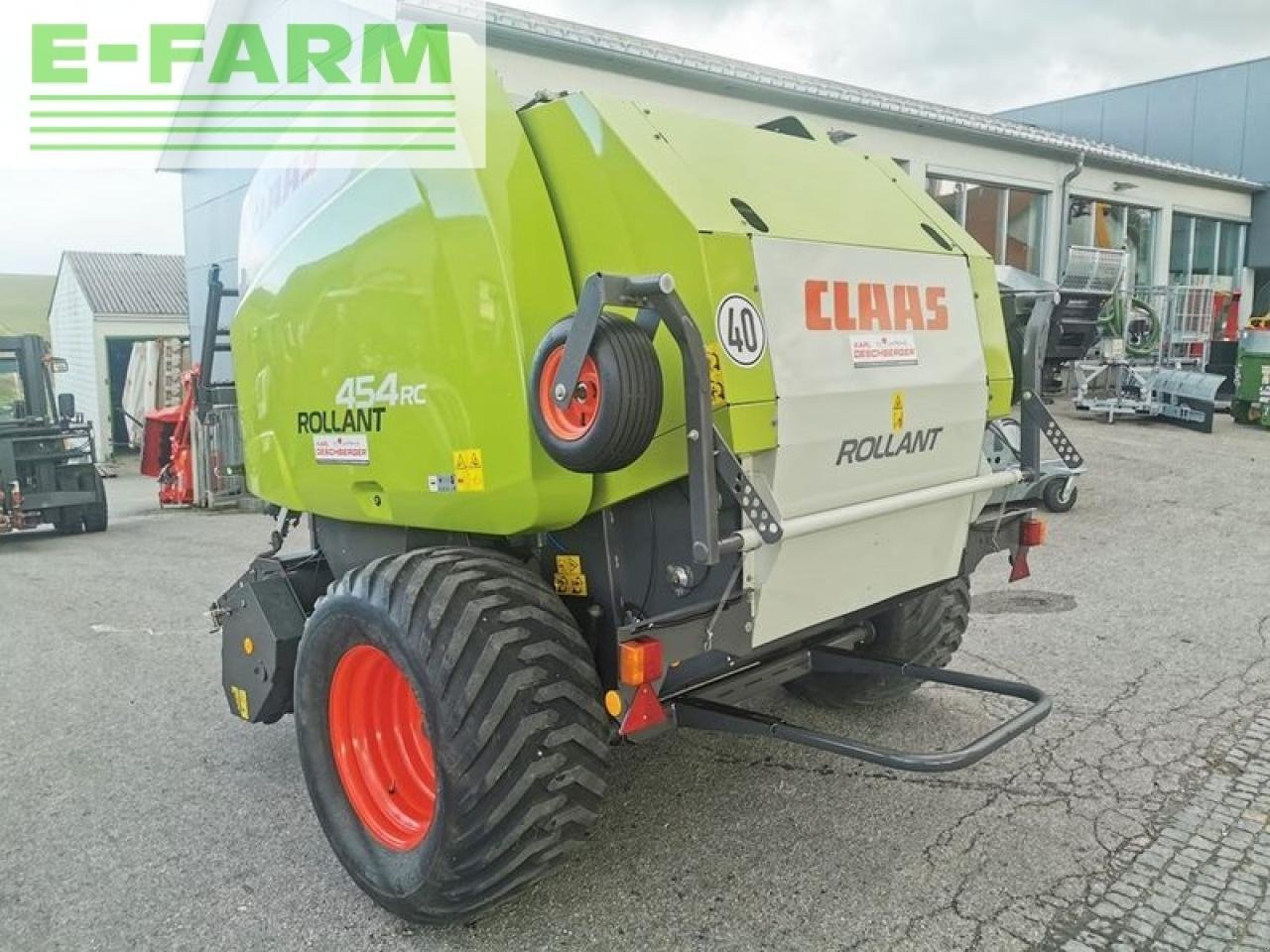 Hochdruckpresse типа CLAAS rollant 454 rc rundballenpresse, Gebrauchtmaschine в SANKT MARIENKIRCHEN BEI SCHÄRDING (Фотография 5)