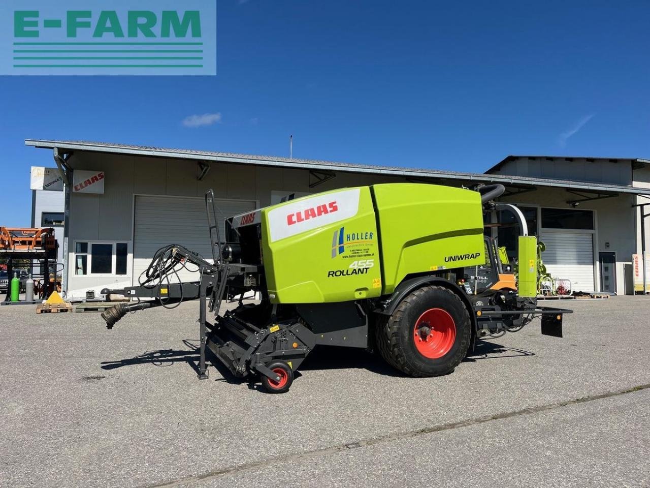 Hochdruckpresse del tipo CLAAS rollant 455 rc uniwr, Gebrauchtmaschine In MÜHLEN (Immagine 1)