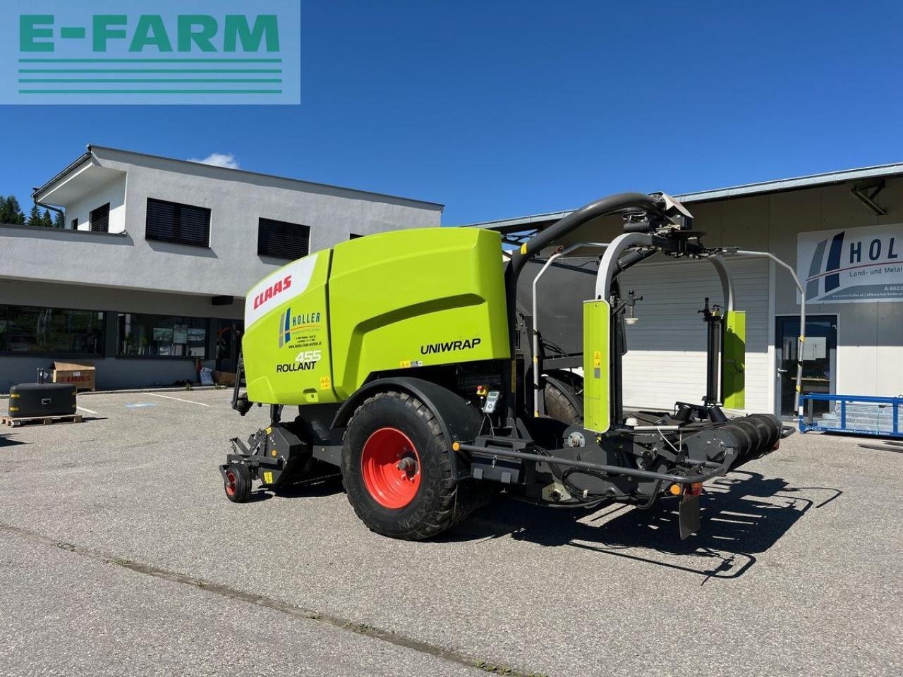 Hochdruckpresse des Typs CLAAS rollant 455 rc uniwr, Gebrauchtmaschine in MÜHLEN (Bild 2)