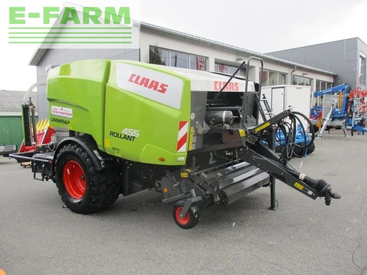 Hochdruckpresse типа CLAAS rollant 455 rc uniwrap press-wickelkombination, Gebrauchtmaschine в SANKT MARIENKIRCHEN BEI SCHÄRDING (Фотография 4)