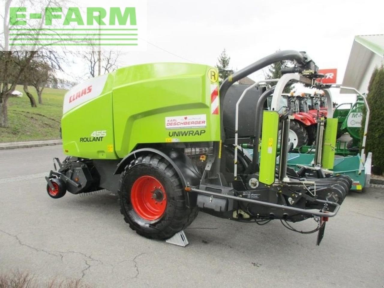 Hochdruckpresse typu CLAAS rollant 455 rc uniwrap press-wickelkombination, Gebrauchtmaschine v SANKT MARIENKIRCHEN BEI SCHÄRDING (Obrázok 10)