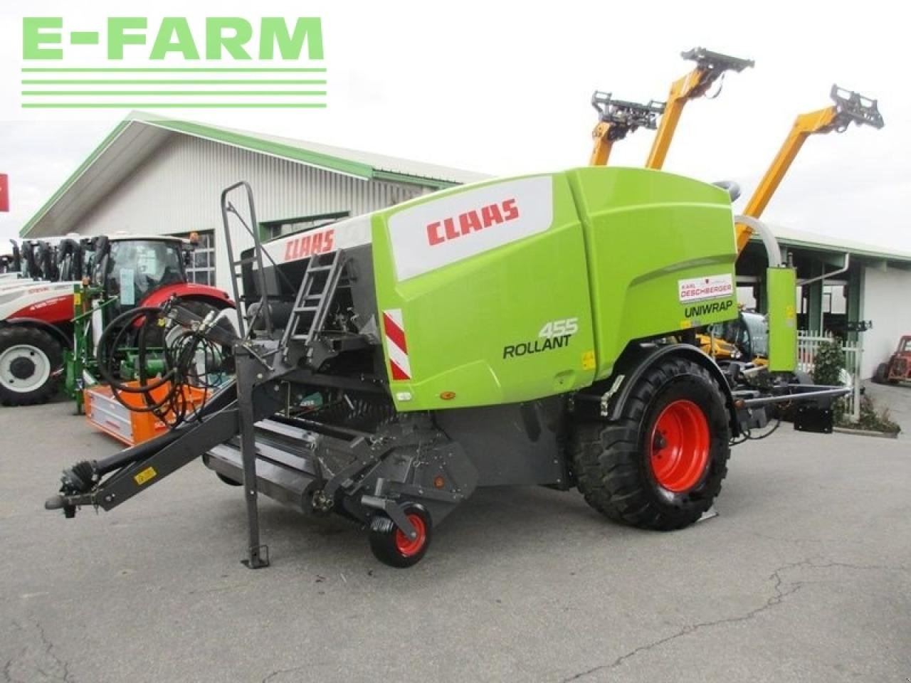 Hochdruckpresse van het type CLAAS rollant 455 rc uniwrap press-wickelkombination, Gebrauchtmaschine in SANKT MARIENKIRCHEN BEI SCHÄRDING (Foto 11)