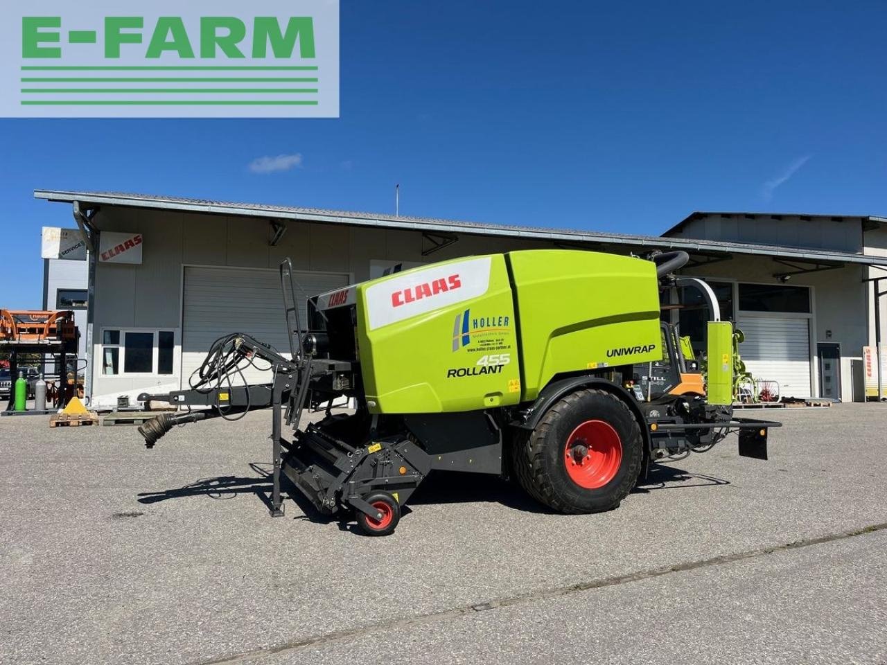 Hochdruckpresse типа CLAAS rollant 455 uni wrap, Gebrauchtmaschine в MÜHLEN (Фотография 1)