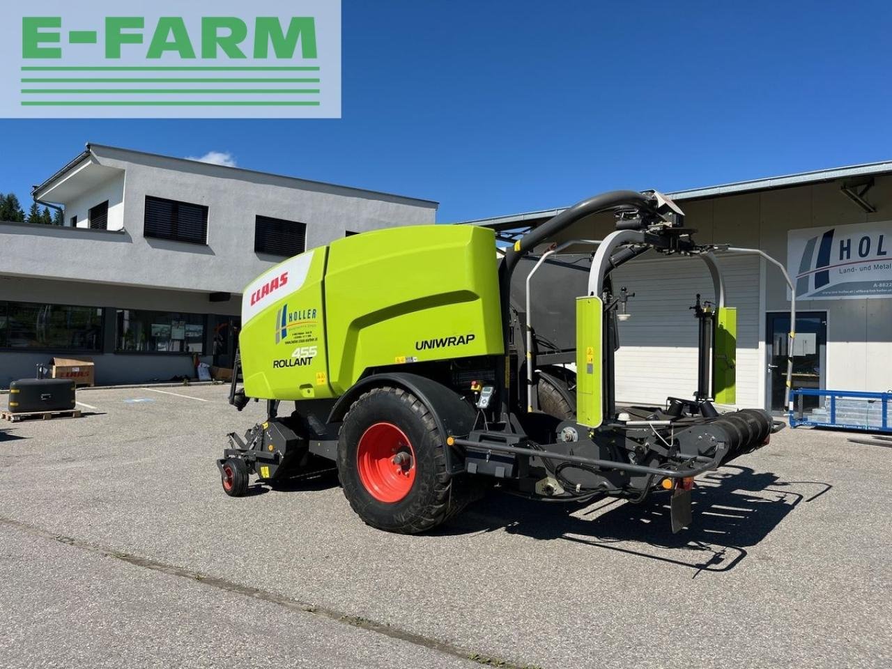 Hochdruckpresse del tipo CLAAS rollant 455 uni wrap, Gebrauchtmaschine en MÜHLEN (Imagen 2)