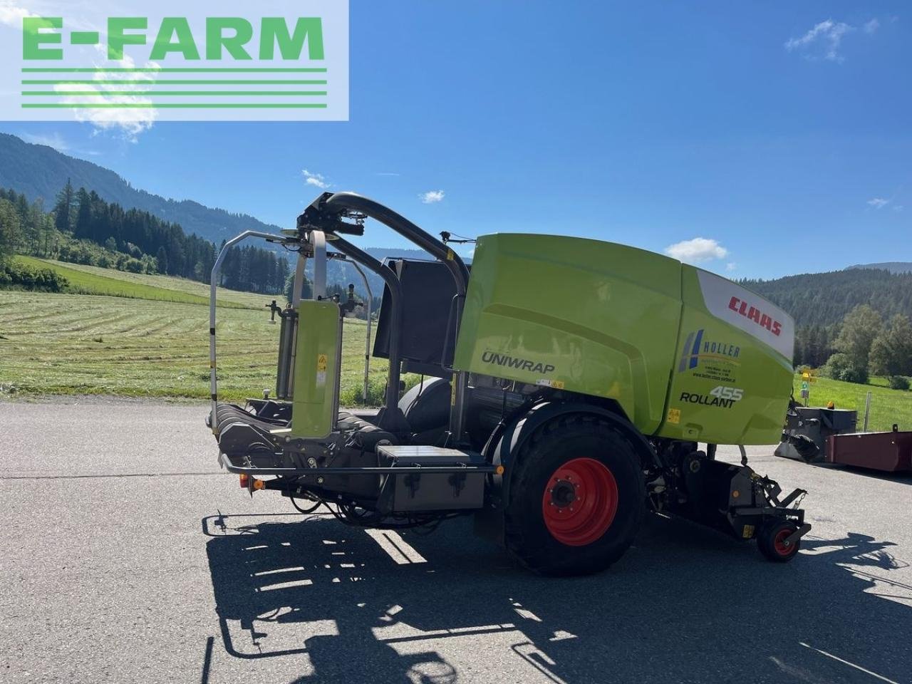 Hochdruckpresse typu CLAAS rollant 455 uni wrap, Gebrauchtmaschine v MÜHLEN (Obrázok 4)