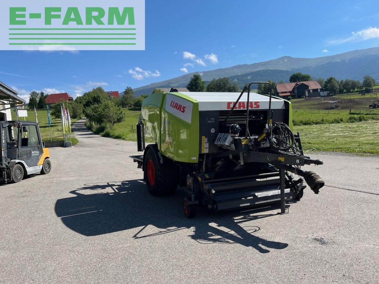 Hochdruckpresse del tipo CLAAS rollant 455 uni wrap, Gebrauchtmaschine en MÜHLEN (Imagen 7)