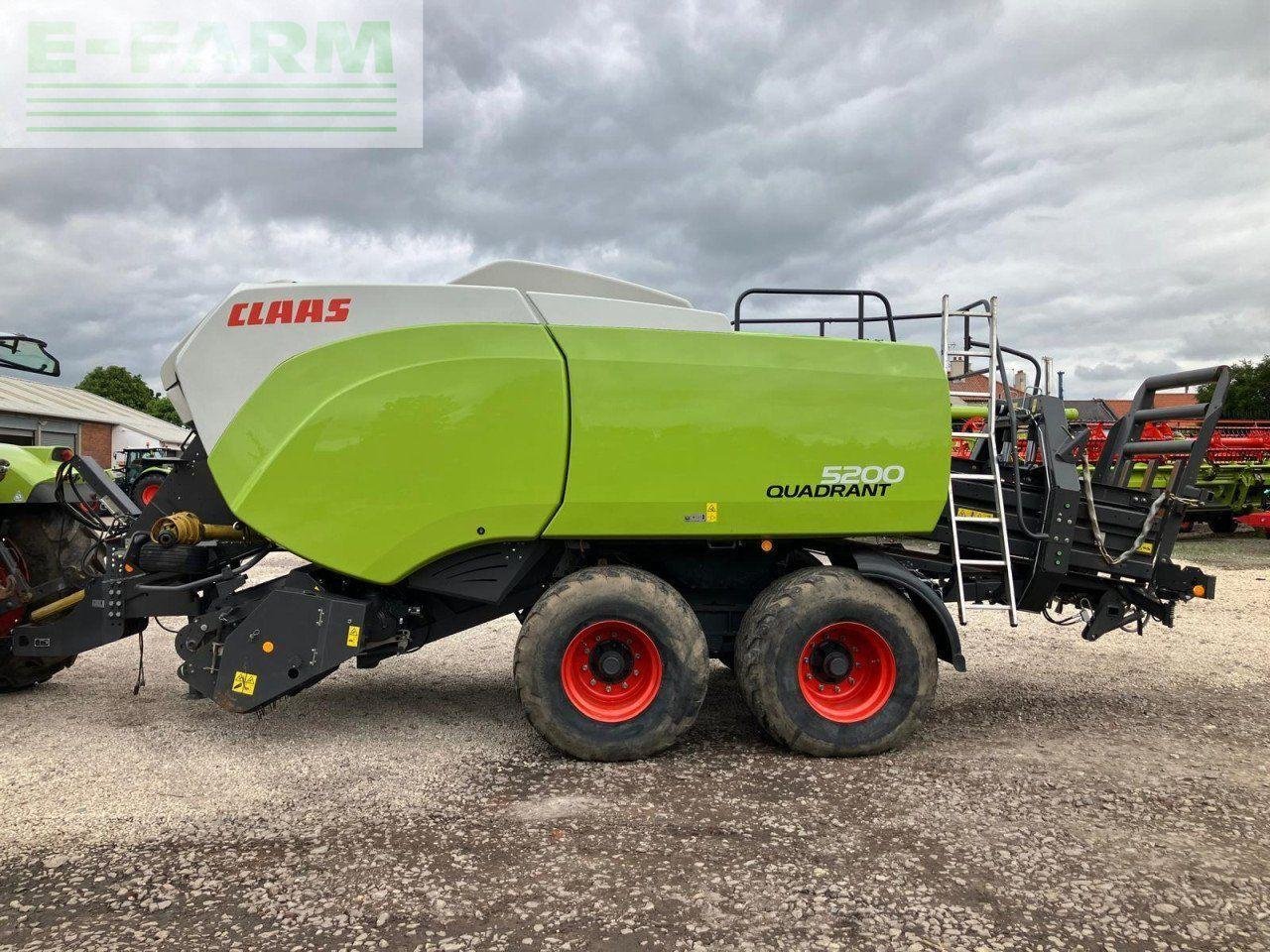 Hochdruckpresse типа CLAAS USED 2018 QUADRANT 5200 TANDEM RF, Gebrauchtmaschine в RETFORD (Фотография 10)