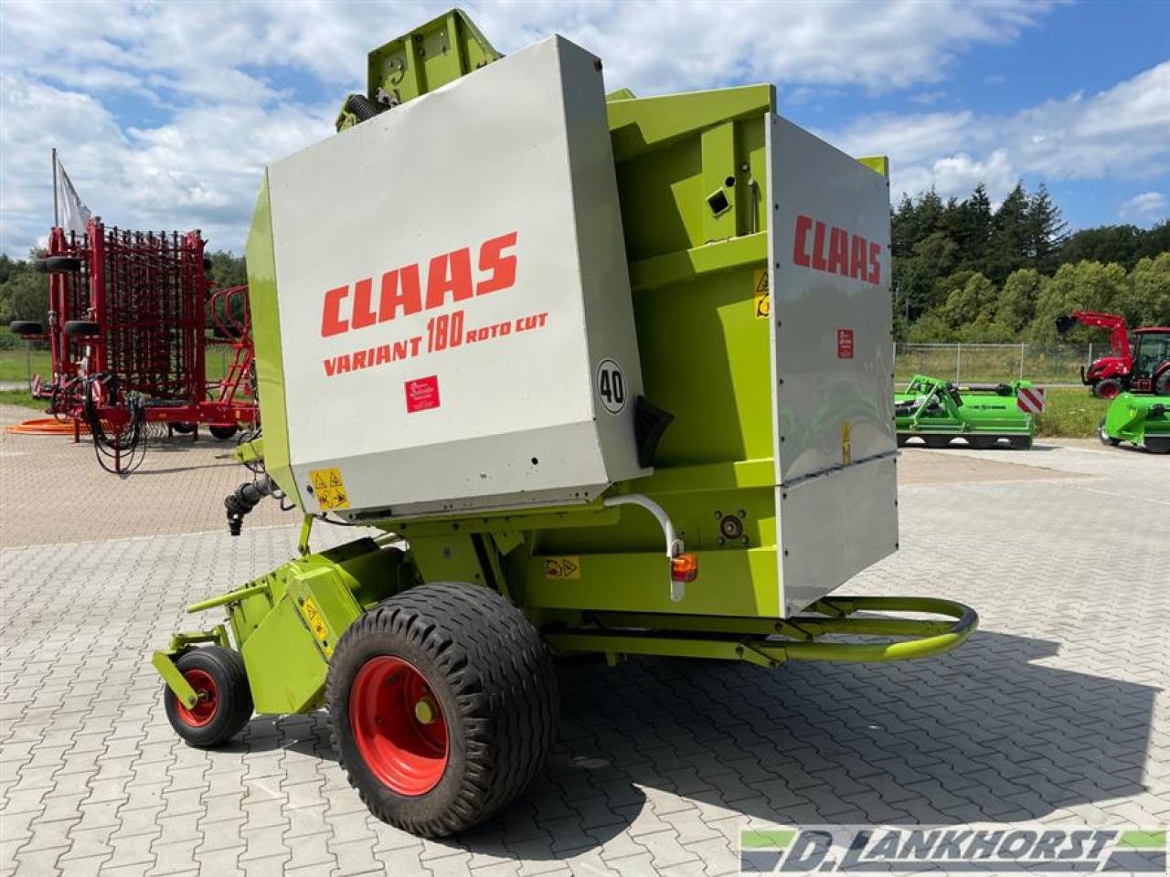 Hochdruckpresse des Typs CLAAS Variant 180 RC, Gebrauchtmaschine in Neuenhaus (Bild 4)