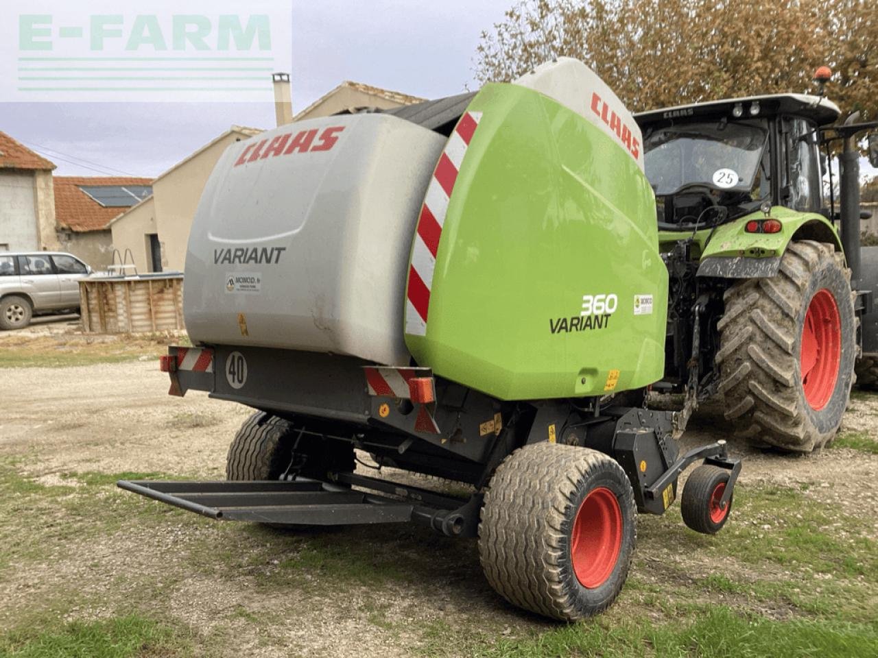 Hochdruckpresse del tipo CLAAS variant 360 rf, Gebrauchtmaschine en ST ANDIOL (Imagen 3)