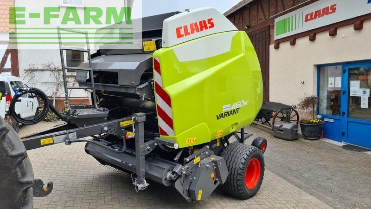 Hochdruckpresse typu CLAAS variant 460 rc pro - vorführmaschine isobus 465 480 485, Gebrauchtmaschine v WALDKAPPEL-BISCHHAUSEN (Obrázek 1)