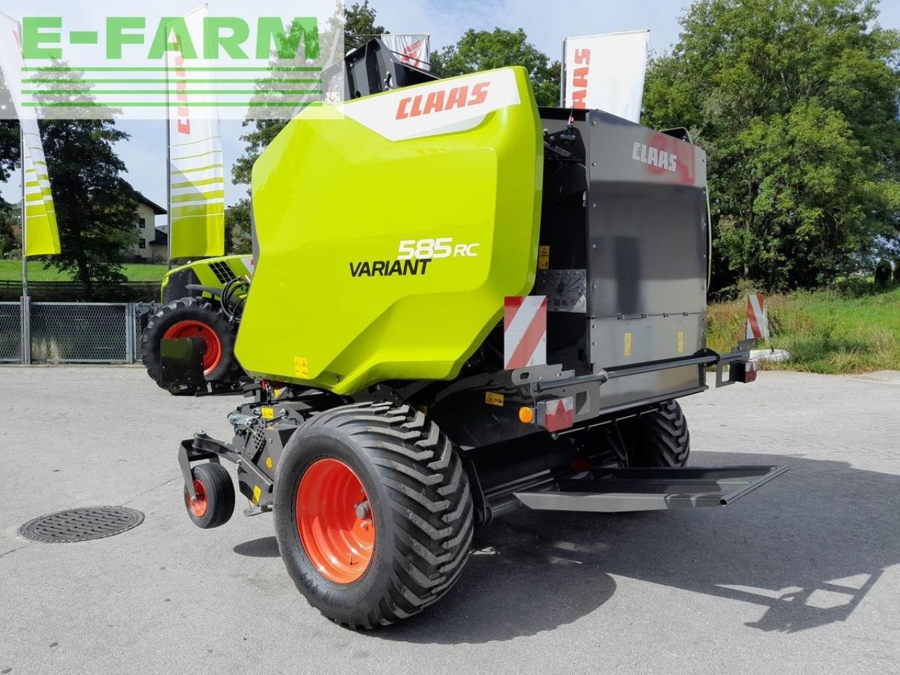 Hochdruckpresse des Typs CLAAS variant 585 rc, Gebrauchtmaschine in ELIXHAUSEN (Bild 5)