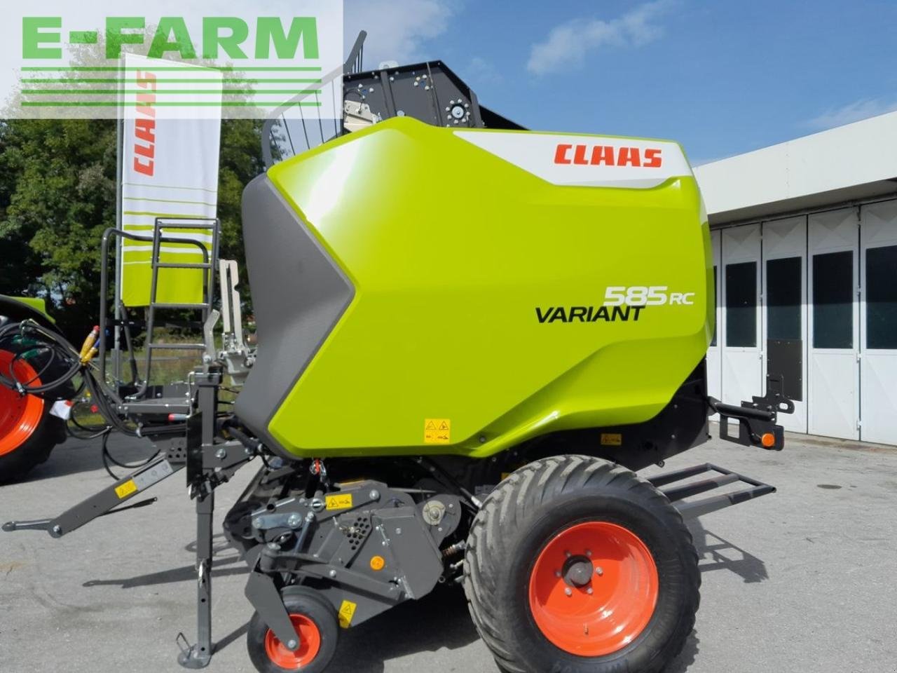 Hochdruckpresse du type CLAAS variant 585 rc, Gebrauchtmaschine en ELIXHAUSEN (Photo 8)