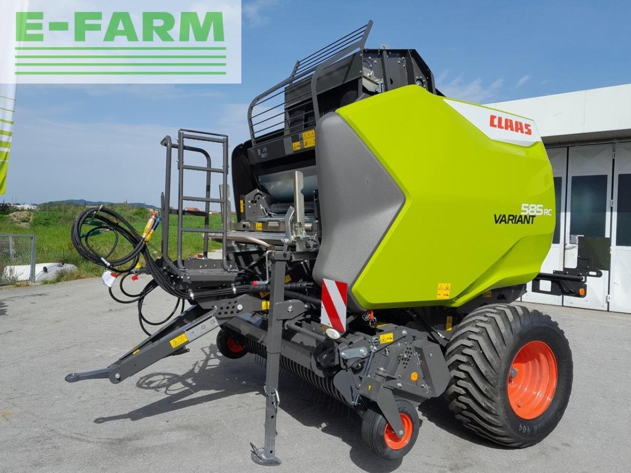 Hochdruckpresse des Typs CLAAS variant 585 rc, Gebrauchtmaschine in ELIXHAUSEN (Bild 9)