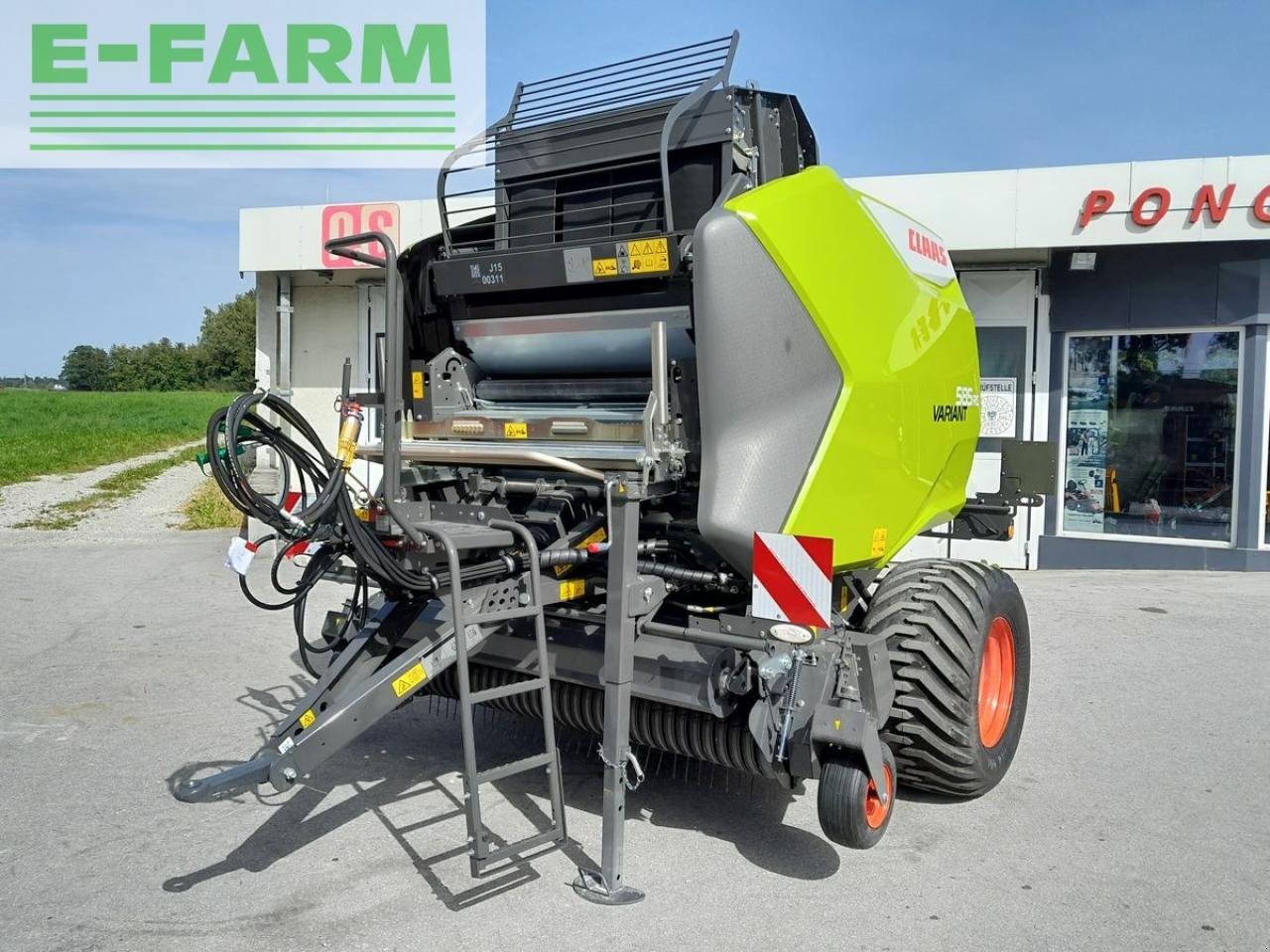 Hochdruckpresse des Typs CLAAS variant 585 rc, Gebrauchtmaschine in ELIXHAUSEN (Bild 10)