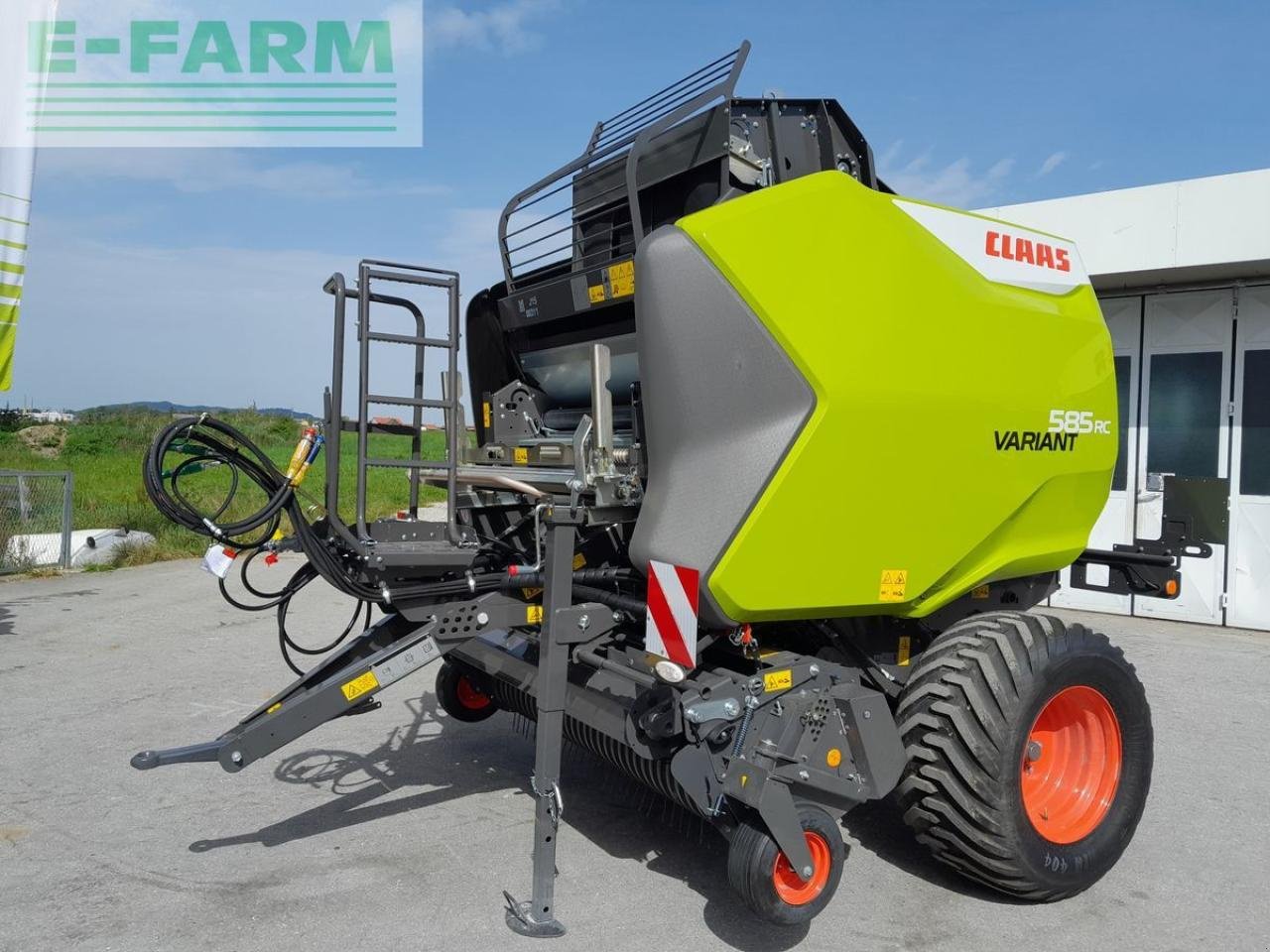 Hochdruckpresse za tip CLAAS variant 585 rc, Gebrauchtmaschine u ELIXHAUSEN (Slika 9)