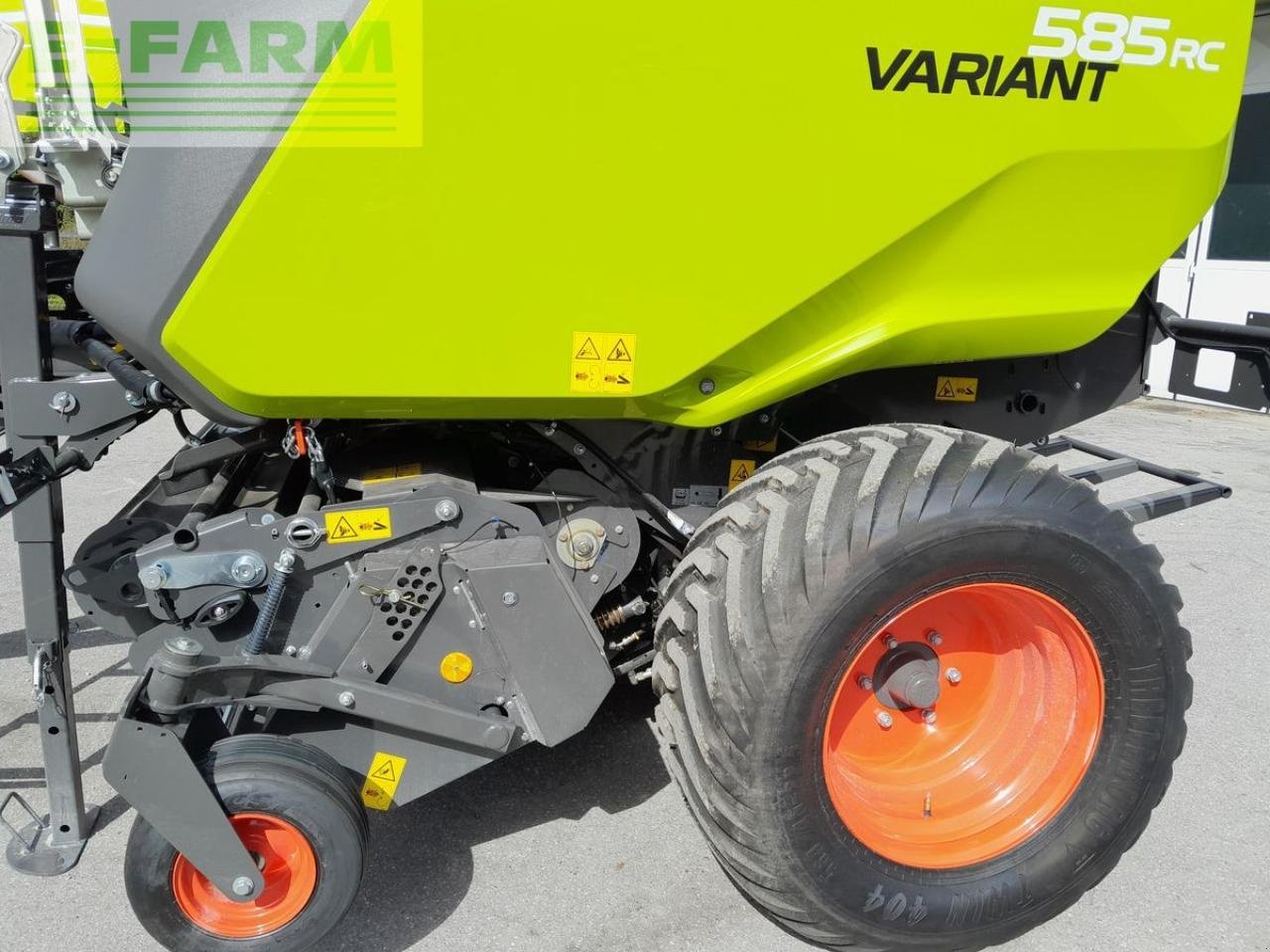 Hochdruckpresse za tip CLAAS variant 585 rc, Gebrauchtmaschine u ELIXHAUSEN (Slika 18)