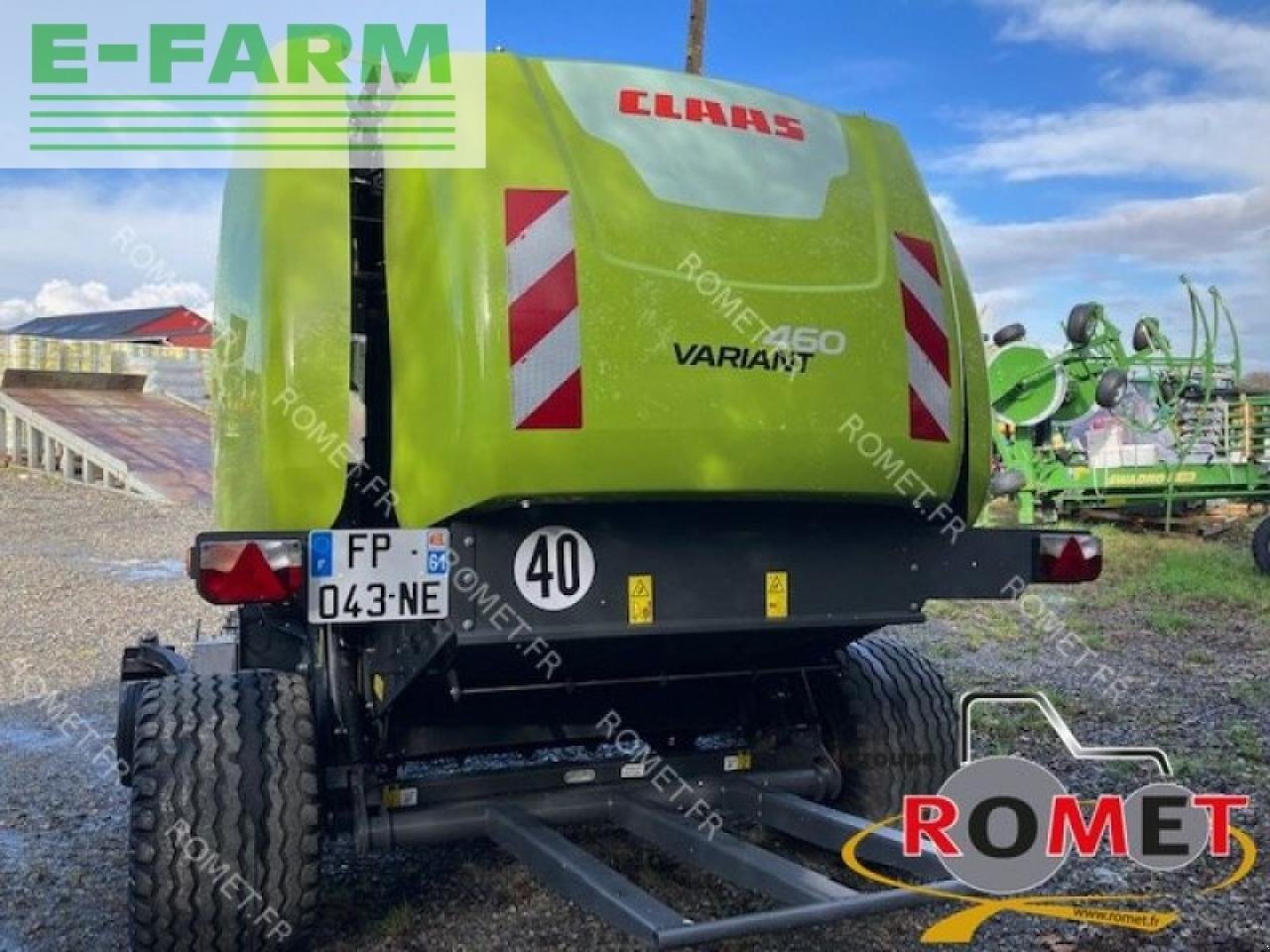 Hochdruckpresse del tipo CLAAS variant460 rs, Gebrauchtmaschine en GENNES-SUR-GLAIZE (Imagen 3)