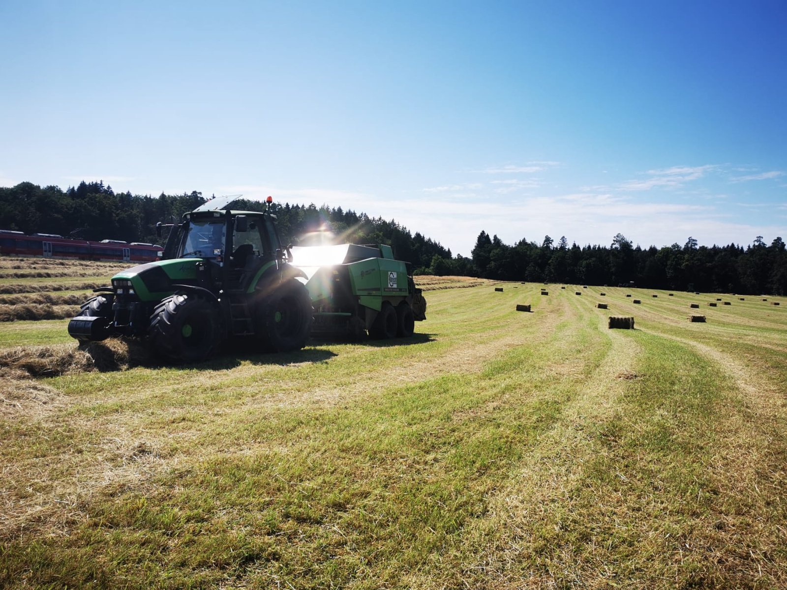 Hochdruckpresse des Typs Deutz-Fahr GP 121, Gebrauchtmaschine in Untersöchering (Bild 2)