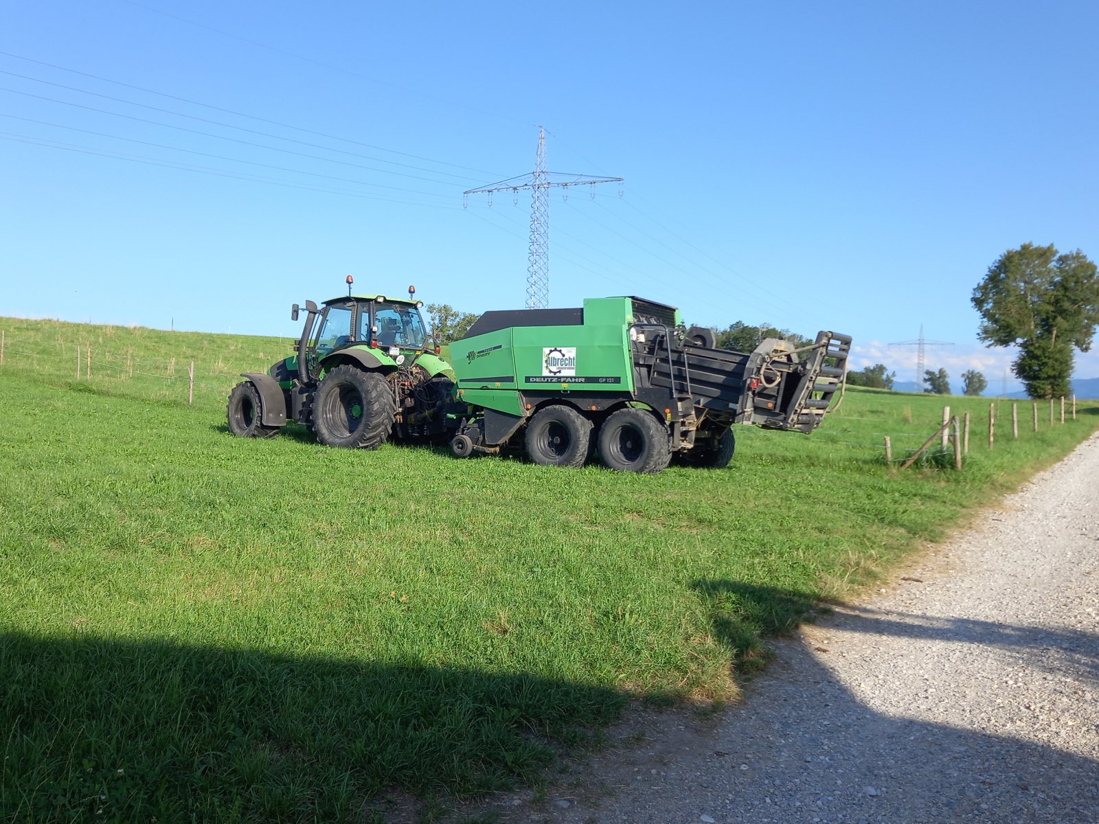 Hochdruckpresse za tip Deutz-Fahr GP 121, Gebrauchtmaschine u Untersöchering (Slika 1)