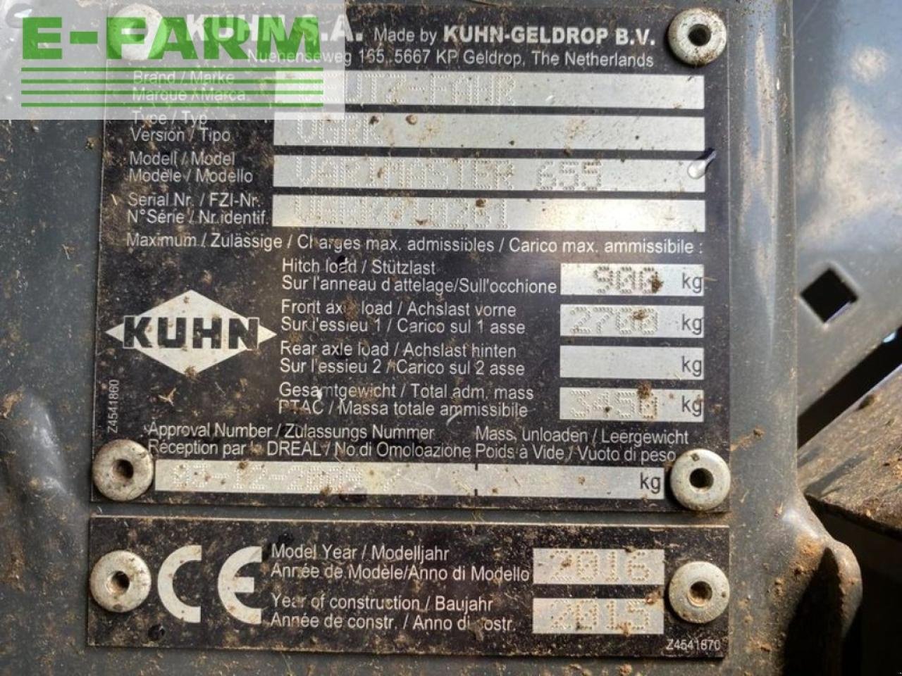 Hochdruckpresse Türe ait Deutz-Fahr varimaster 655 ( destockage ), Gebrauchtmaschine içinde Ytrac (resim 10)