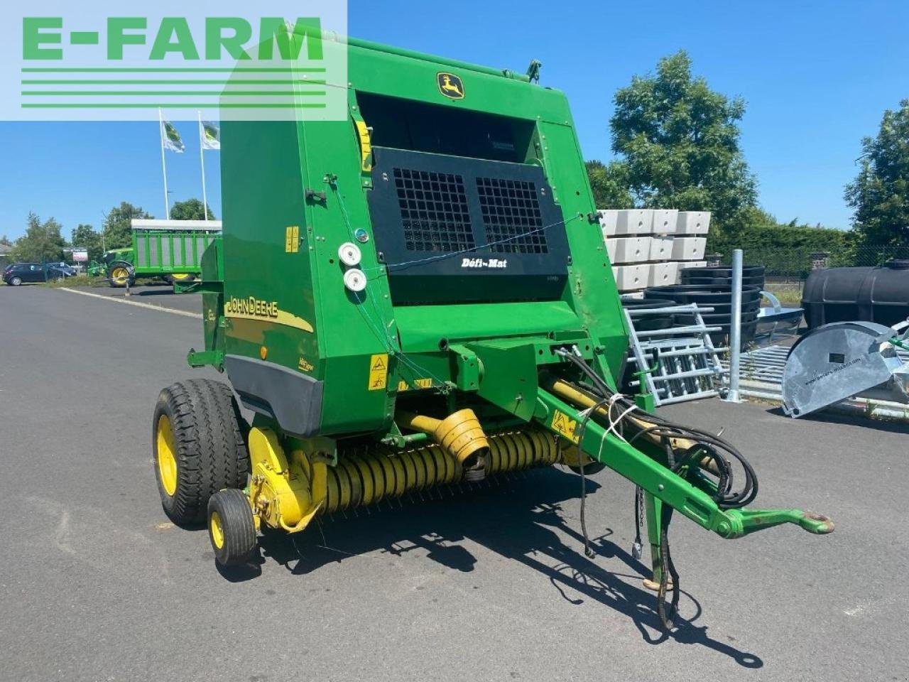 Hochdruckpresse typu John Deere 582 hiflow ficelle filet ( destockage ), Gebrauchtmaschine v Ytrac (Obrázek 1)