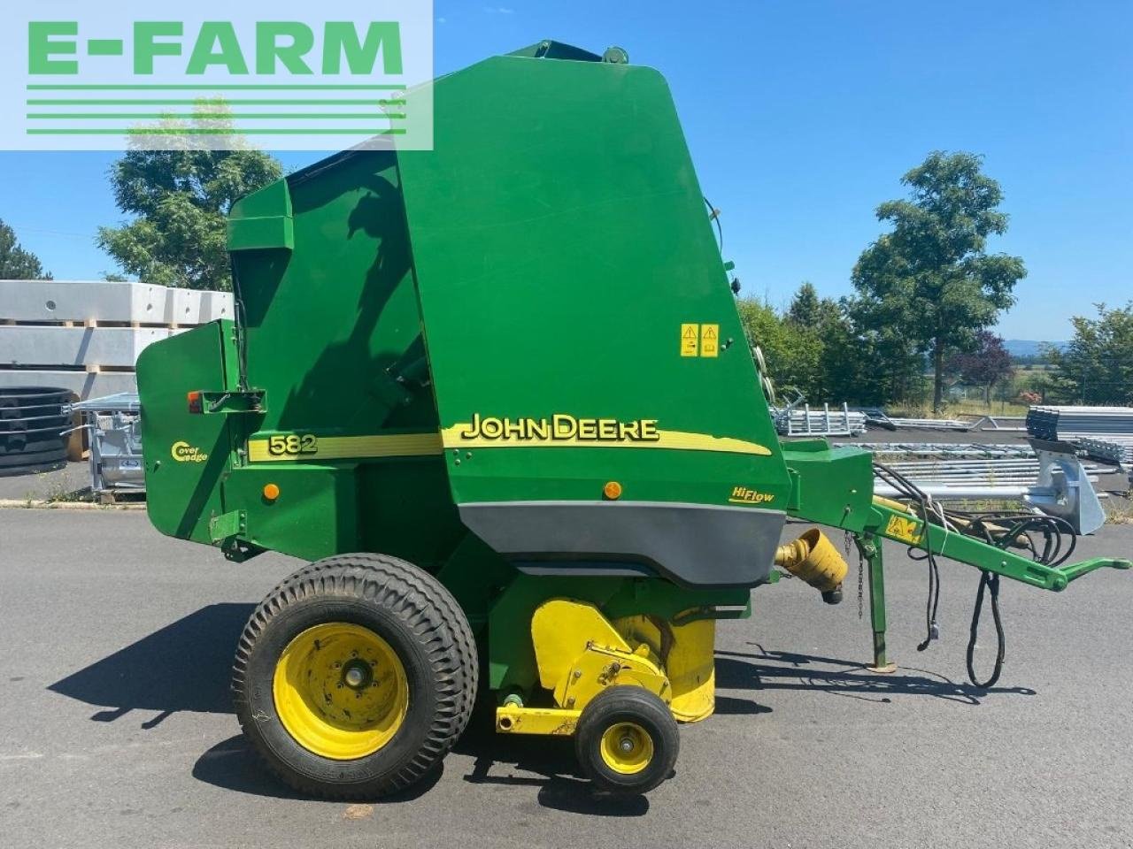 Hochdruckpresse a típus John Deere 582 hiflow ficelle filet ( destockage ), Gebrauchtmaschine ekkor: Ytrac (Kép 4)