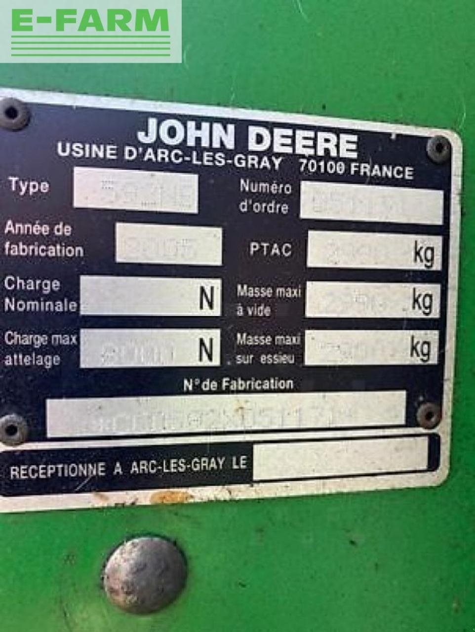 Hochdruckpresse tip John Deere 592 maxicut, Gebrauchtmaschine in MARLENHEIM (Poză 10)