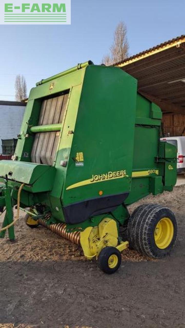 Hochdruckpresse Türe ait John Deere 592, Gebrauchtmaschine içinde VELBERT (resim 5)