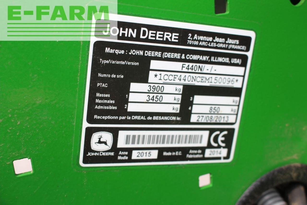 Hochdruckpresse типа John Deere f 440m, Gebrauchtmaschine в RANDEGG (Фотография 17)