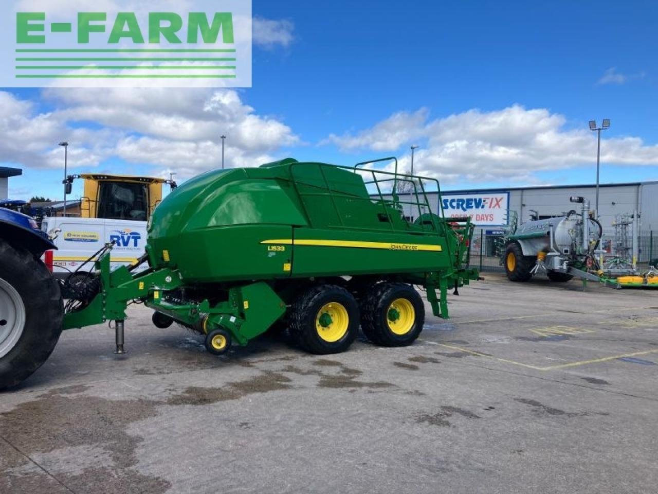 Hochdruckpresse del tipo John Deere l1533 square baler, Gebrauchtmaschine en SHREWSBURRY (Imagen 1)