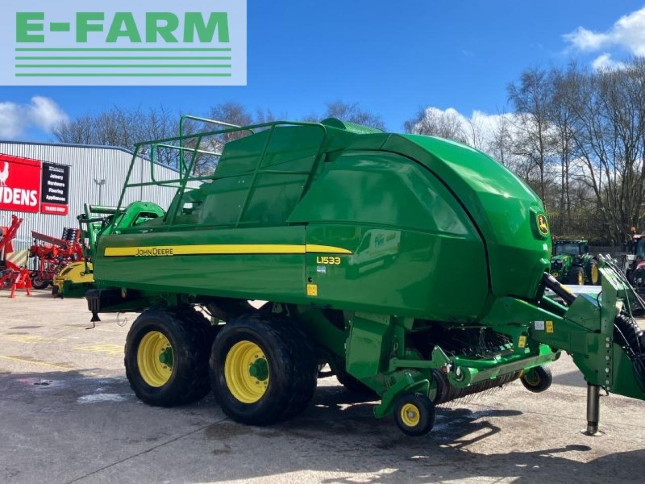 Hochdruckpresse del tipo John Deere l1533 square baler, Gebrauchtmaschine en SHREWSBURRY (Imagen 8)