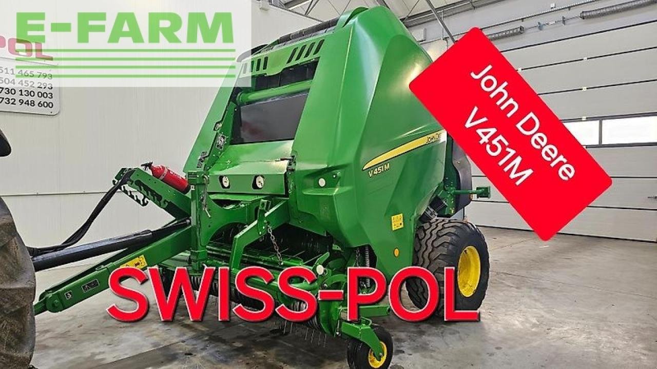 Hochdruckpresse typu John Deere v 451 m, Gebrauchtmaschine v MORDY (Obrázok 1)