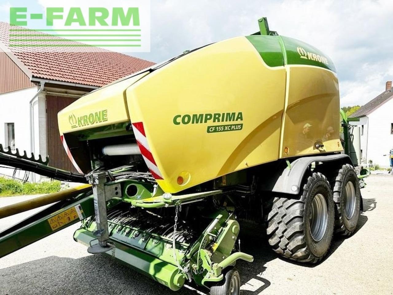 Hochdruckpresse tip Krone comprima cf155 xc plus press-wickel-kombination, Gebrauchtmaschine in SANKT MARIENKIRCHEN BEI SCHÄRDING (Poză 1)