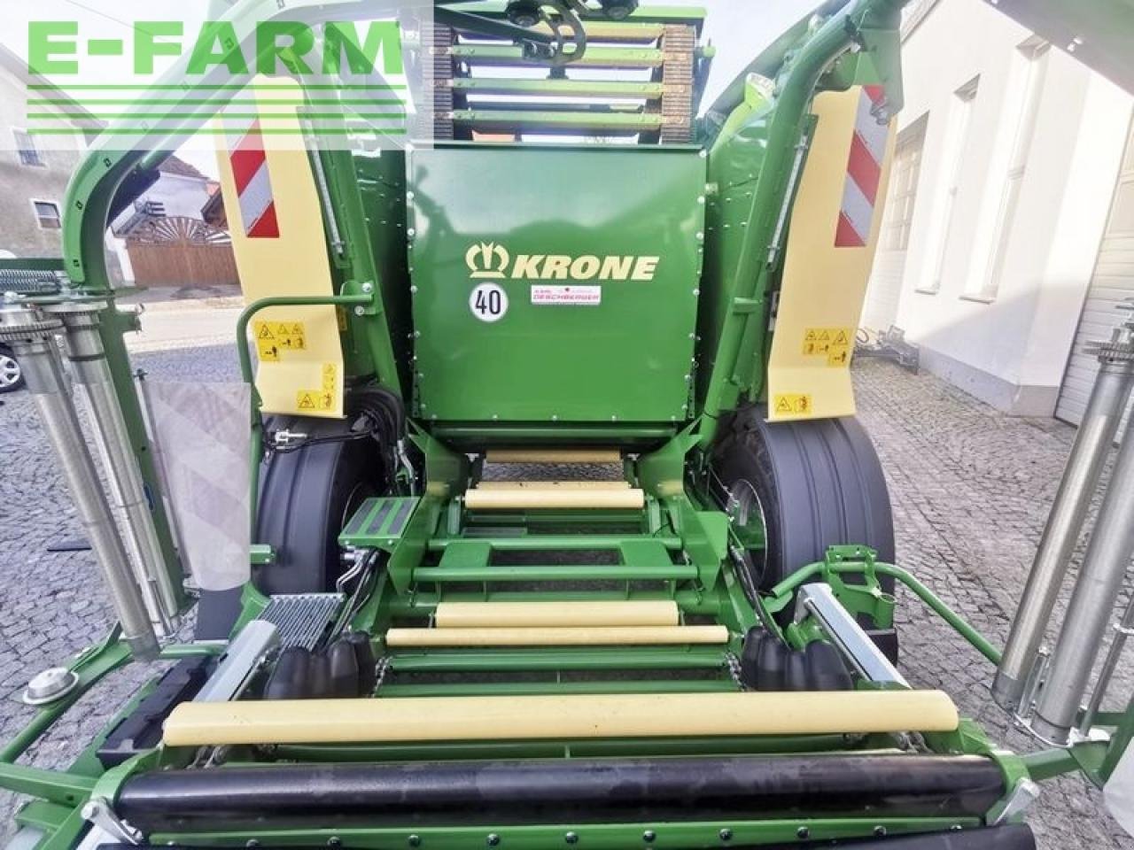 Hochdruckpresse a típus Krone comprima cf155 xc plus press-wickel-kombination, Gebrauchtmaschine ekkor: SANKT MARIENKIRCHEN BEI SCHÄRDING (Kép 7)