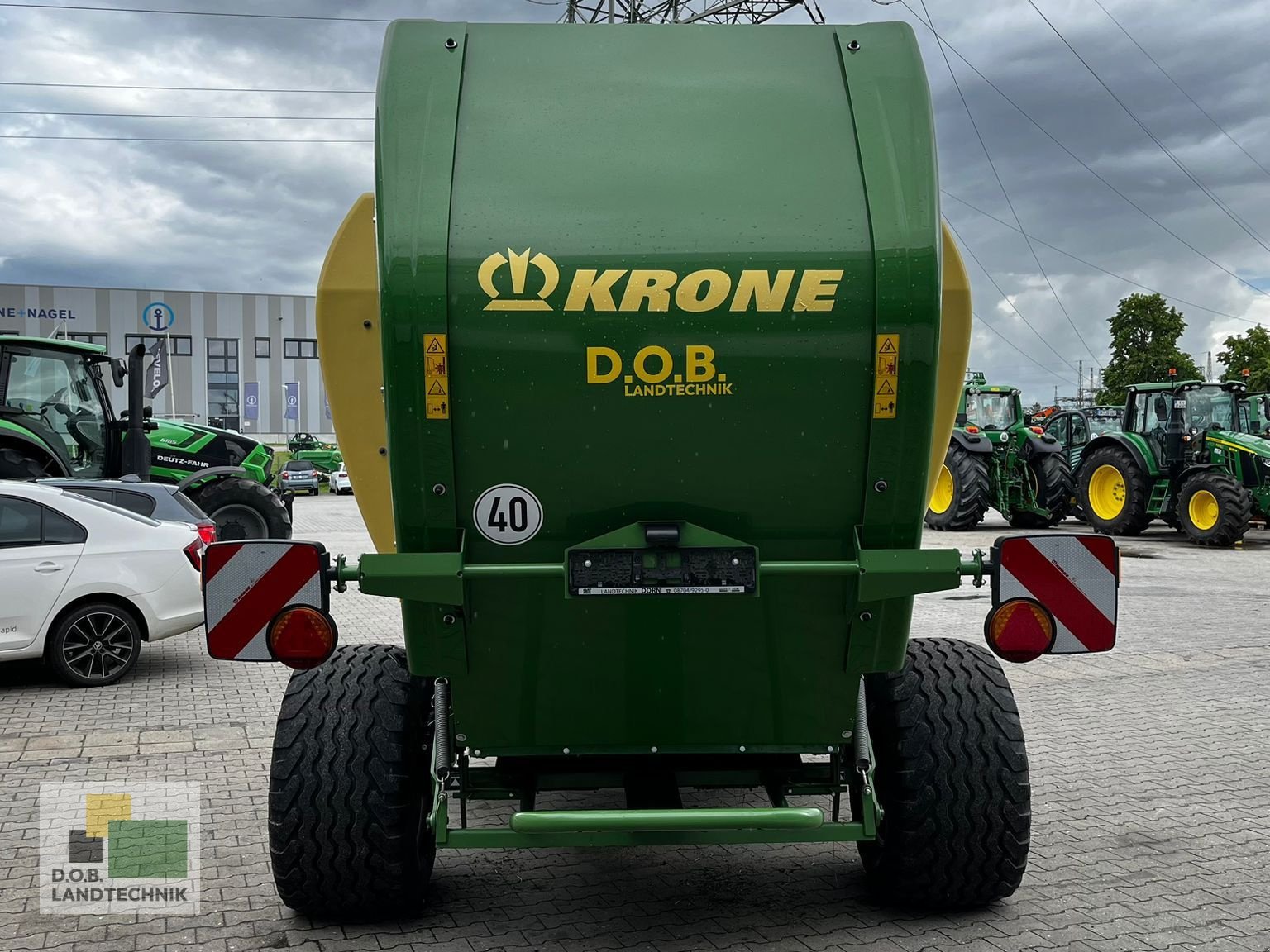 Hochdruckpresse del tipo Krone Comprima V 180 XC, Gebrauchtmaschine en Regensburg (Imagen 5)