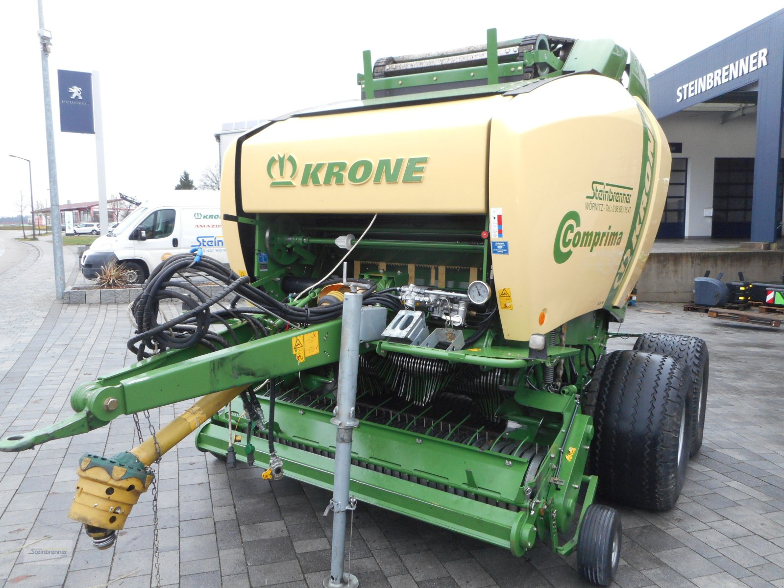 Hochdruckpresse del tipo Krone Comprima V 180 XC, Gebrauchtmaschine en Wörnitz (Imagen 3)