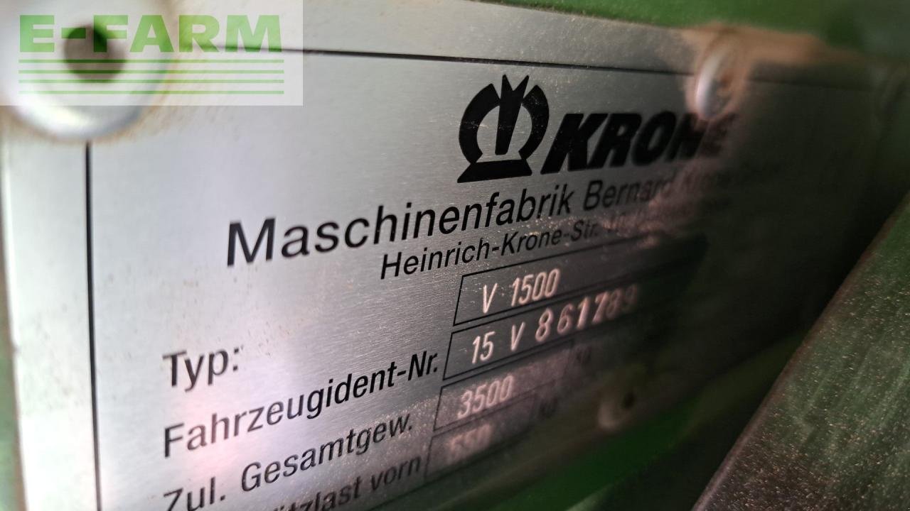 Hochdruckpresse του τύπου Krone Fortima V 1500 MC, Gebrauchtmaschine σε REDLHAM (Φωτογραφία 13)