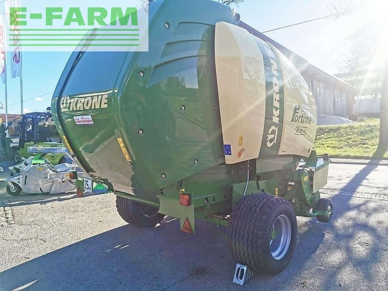 Hochdruckpresse typu Krone fortima v 1800 mc rundballenpresse, Gebrauchtmaschine v SANKT MARIENKIRCHEN BEI SCHÄRDING (Obrázek 4)