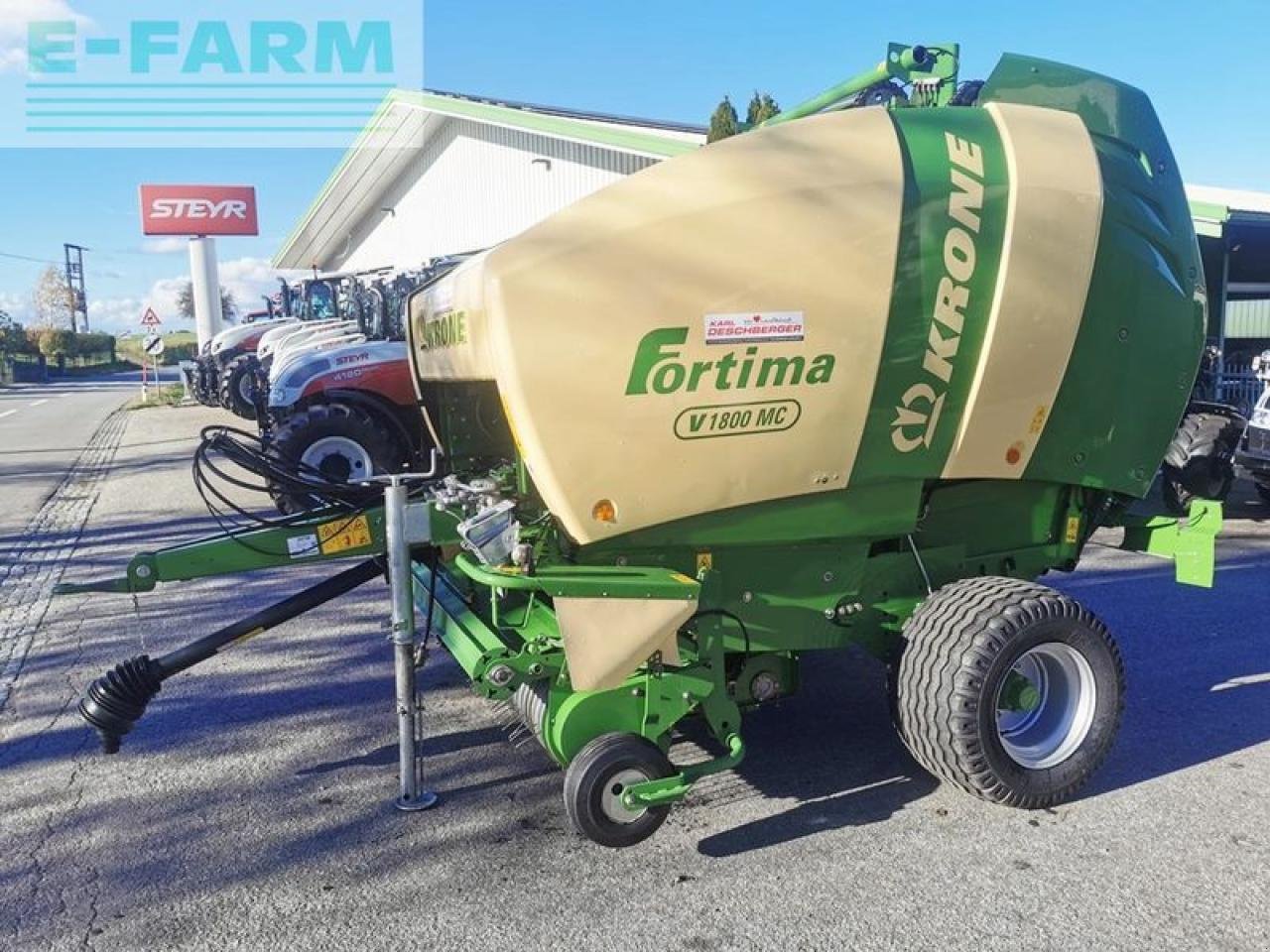 Hochdruckpresse typu Krone fortima v 1800 mc rundballenpresse, Gebrauchtmaschine v SANKT MARIENKIRCHEN BEI SCHÄRDING (Obrázok 1)