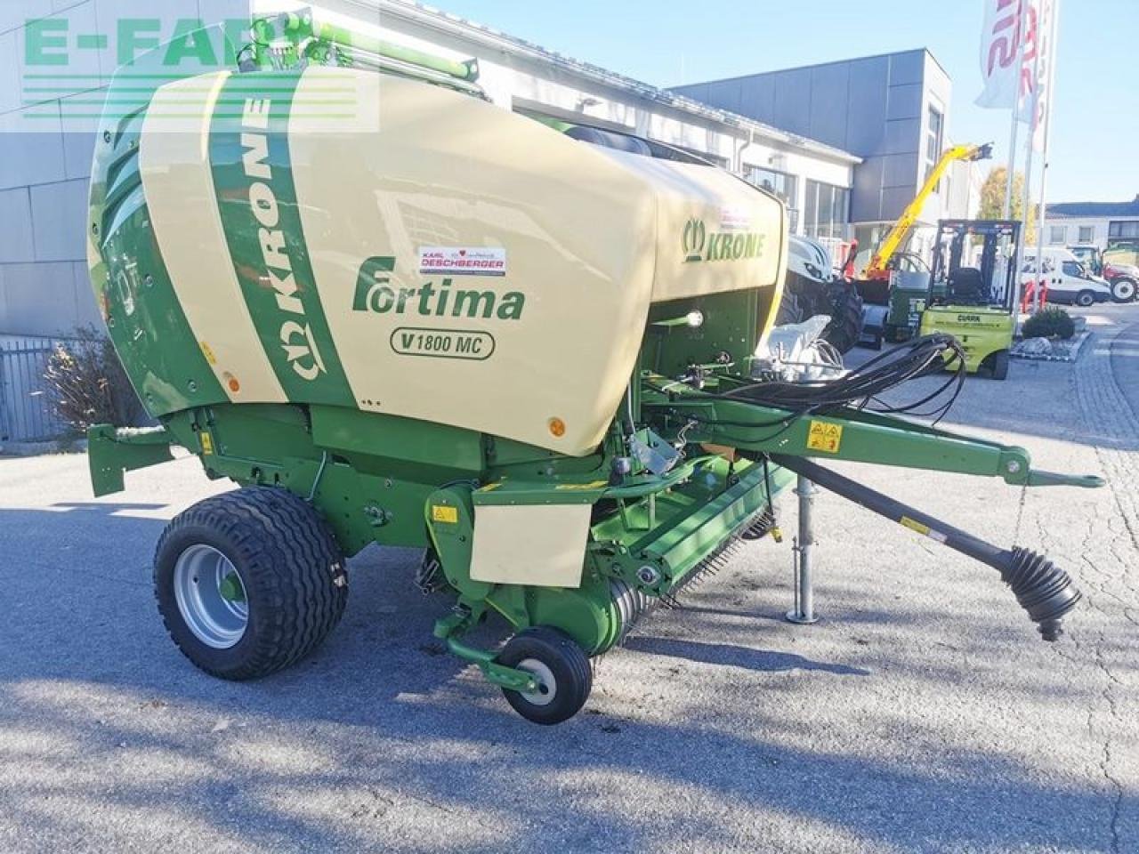 Hochdruckpresse van het type Krone fortima v 1800 mc rundballenpresse, Gebrauchtmaschine in SANKT MARIENKIRCHEN BEI SCHÄRDING (Foto 3)